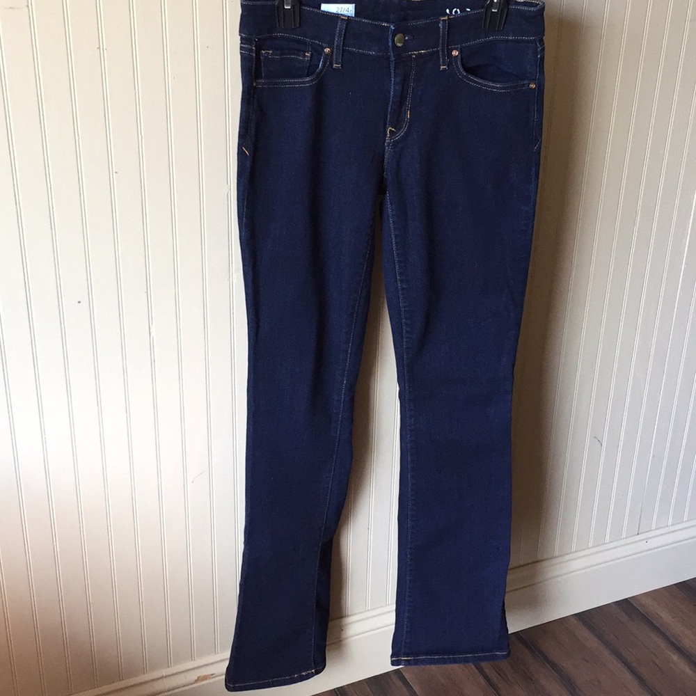 Gap‎ 1969 blue jeans 27/4r sexy boot  cut